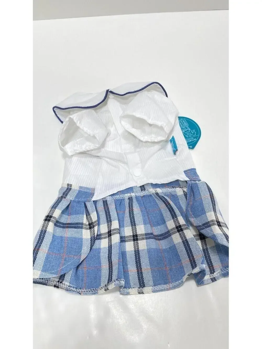 Dog School Girl Style Dress Medium Pet Outfit Costume Clothes Brand New